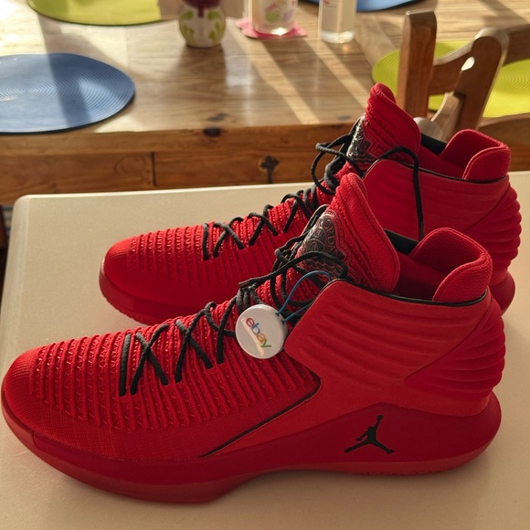 Air Jordan 32 Rosso Corsa size 16 - Picture 3 of 5